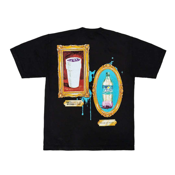 Awful Lot of Cough Syrup Wall of Drank Tee Black by Awful Lot of Cough Syrup - NWAHYPE No.1 for streetwear T-Shirts in USA