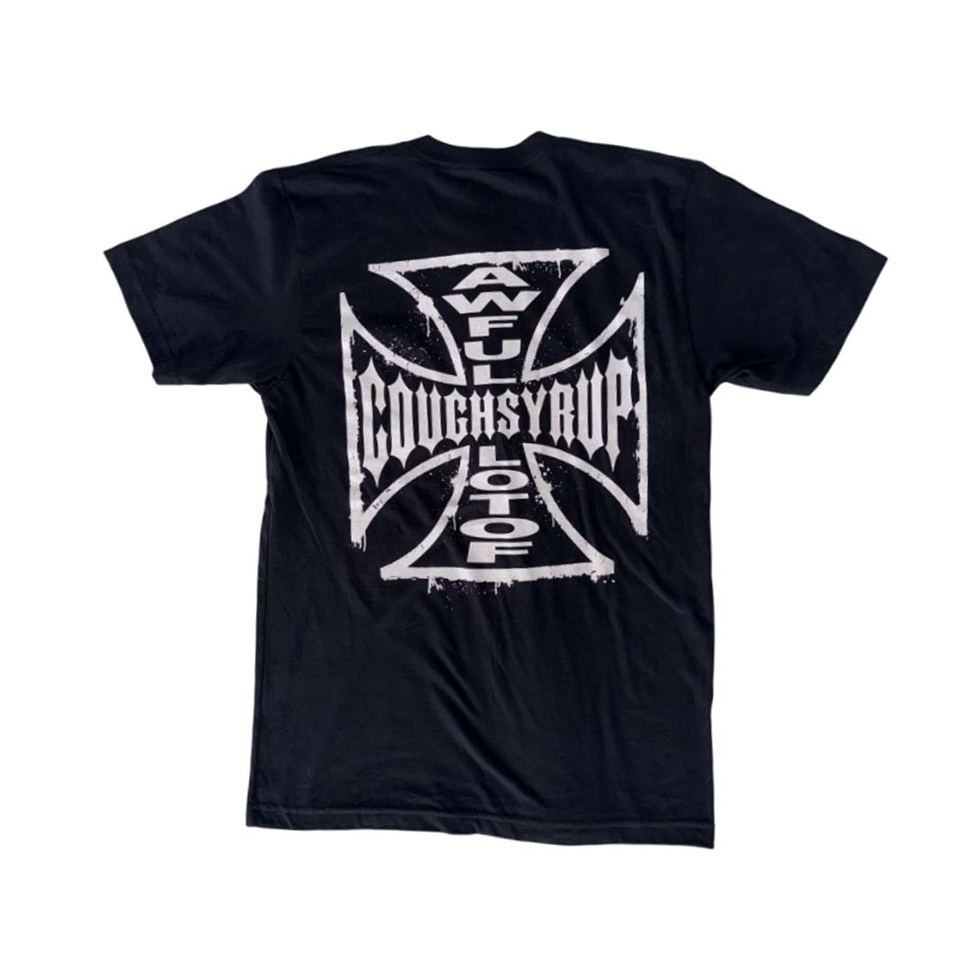 Awful Lot of Cough Syrup West Coast Choppers Black Tee by Awful Lot of Cough Syrup - NWAHYPE No.1 for streetwear T-Shirts in USA