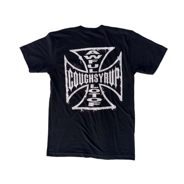 Awful Lot of Cough Syrup West Coast Choppers Black Tee by Awful Lot of Cough Syrup - NWAHYPE No.1 for streetwear T-Shirts in USA