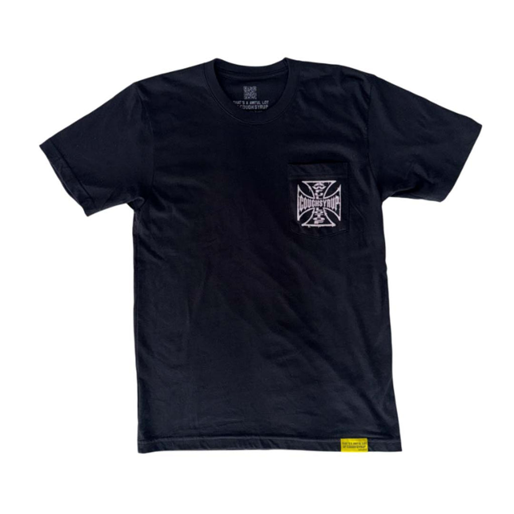 Awful Lot of Cough Syrup West Coast Choppers Black Tee by Awful Lot of Cough Syrup - NWAHYPE No.1 for streetwear T-Shirts in USA