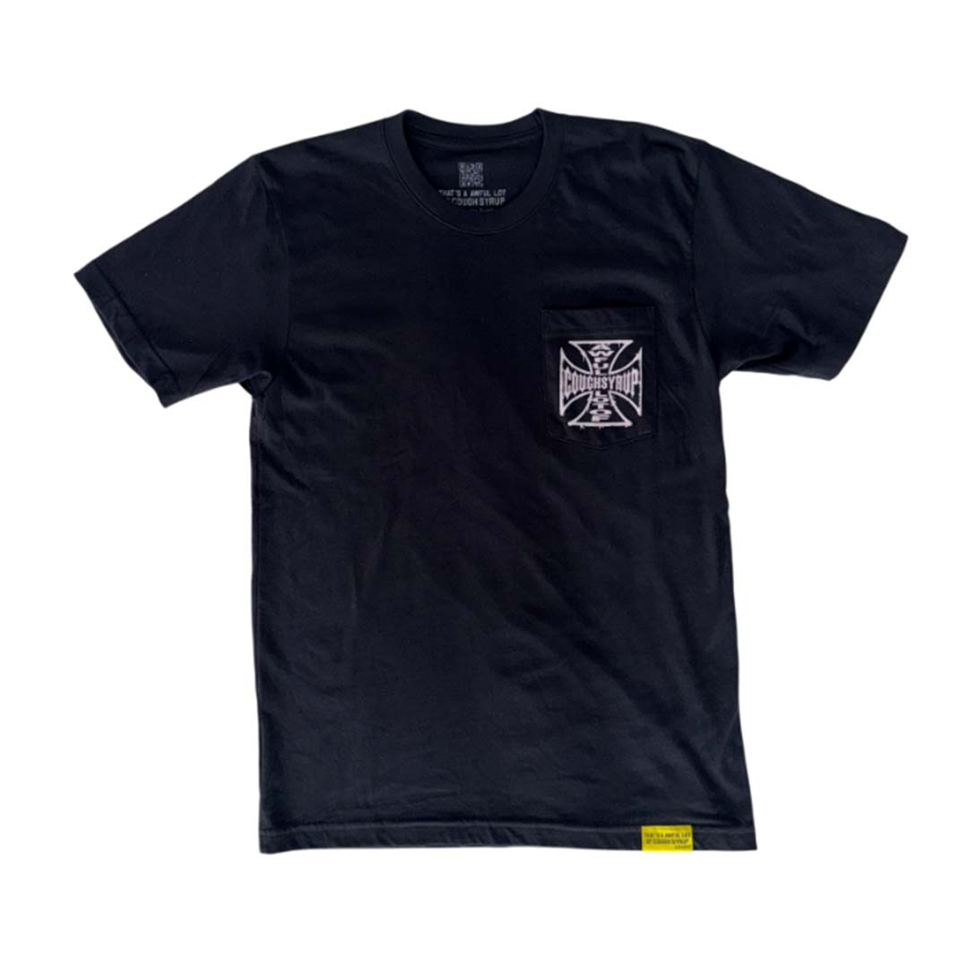 Awful Lot of Cough Syrup West Coast Choppers Black Tee by Awful Lot of Cough Syrup - NWAHYPE No.1 for streetwear T-Shirts in USA