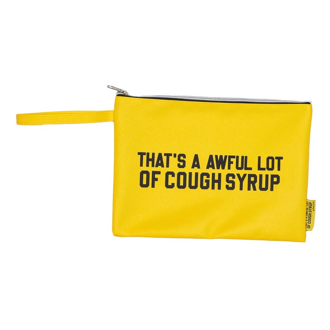 Awful Lot of Cough Syrup Yellow Money Bag by Awful Lot of Cough Syrup - NWAHYPE No.1 for streetwear Accessories in USA