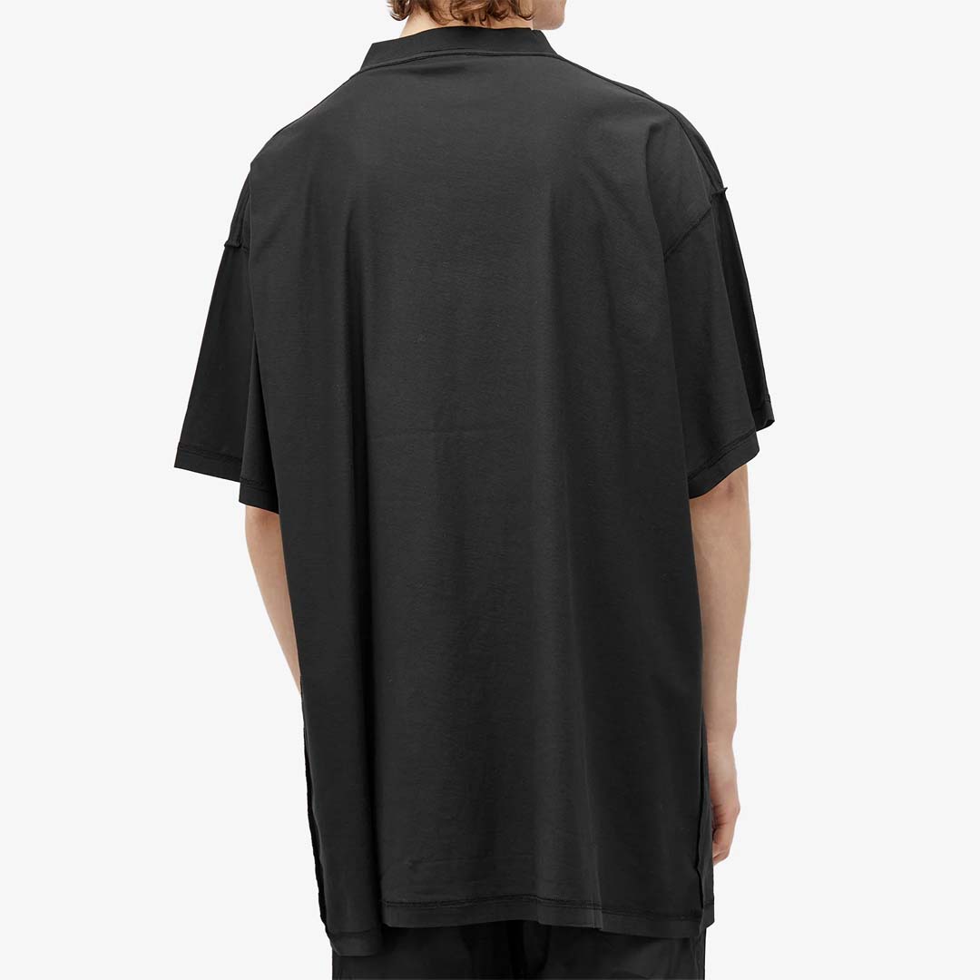 Balenciaga AI Logo Inside Out Oversized Tee Black by Balenciaga - NWAHYPE No.1 for streetwear T-Shirts in USA