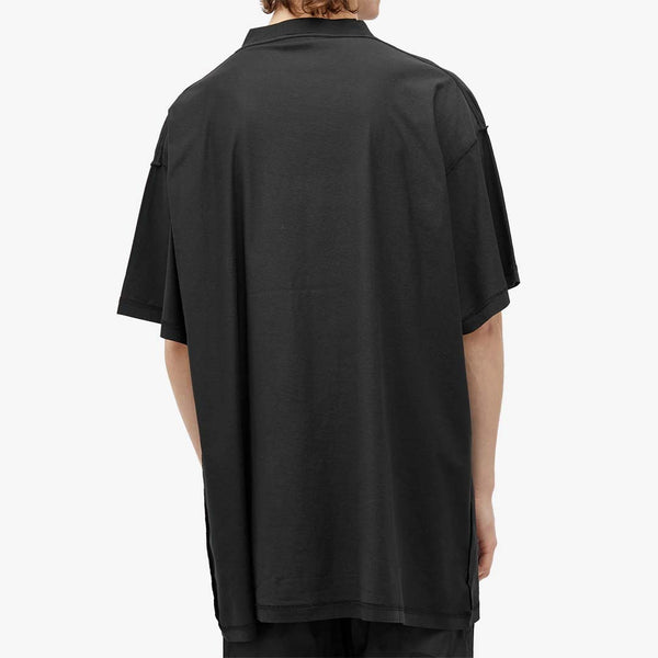 Balenciaga AI Logo Inside Out Oversized Tee Black by Balenciaga - NWAHYPE No.1 for streetwear T-Shirts in USA