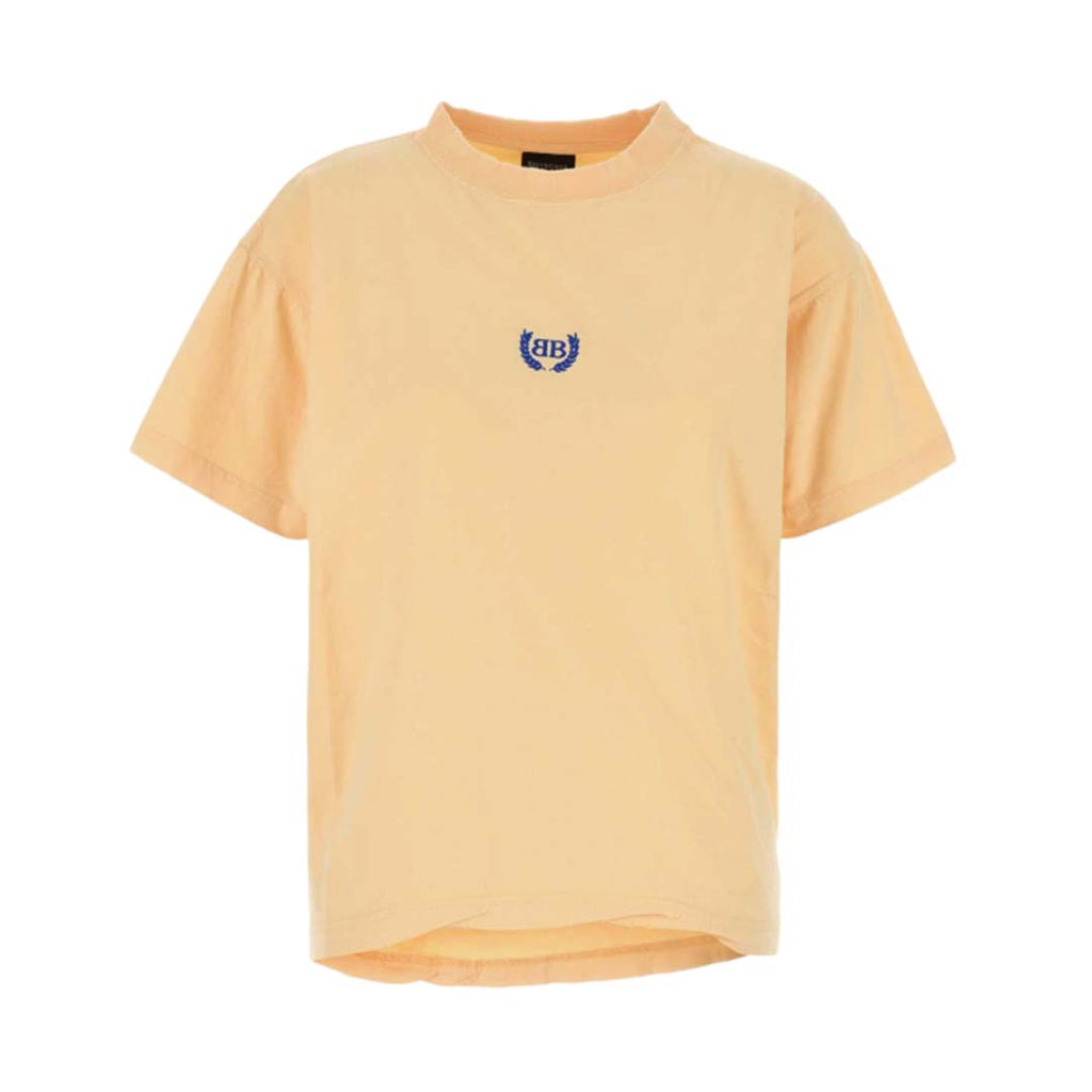 Balenciaga Laurel Classic Tee Pale Yellow by Balenciaga - NWAHYPE No.1 for streetwear T-Shirts in USA