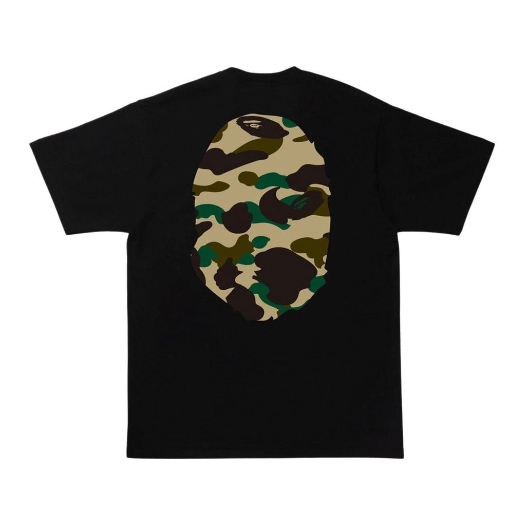 BAPE 1st Camo Big Ape Head Tee Black Yellow by Bape - NWAHype 1 for streetwear T-Shirts in USA
