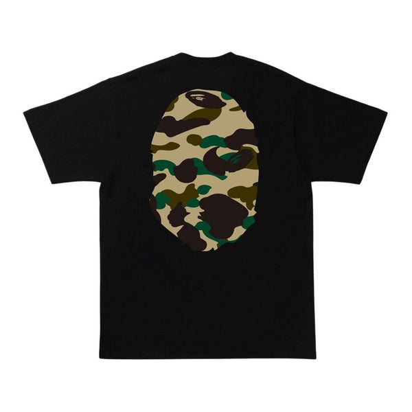 BAPE 1st Camo Big Ape Head Tee Black Yellow by Bape - NWAHype 1 for streetwear T-Shirts in USA