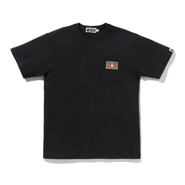 BAPE A Rising Ape Pocket Tee Black by Bape - NWAHYPE No.1 for streetwear T-Shirts in USA