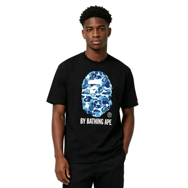 BAPE ABC Camo By Bathing Ape Tee Black/Blue by Bape - NWAHYPE No.1 for streetwear T-Shirts in USA