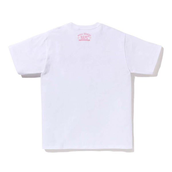 BAPE ABC Camo By Bathing Ape Tee Sakura White Pink by Bape - NWAHYPE No.1 for streetwear T-Shirts in USA