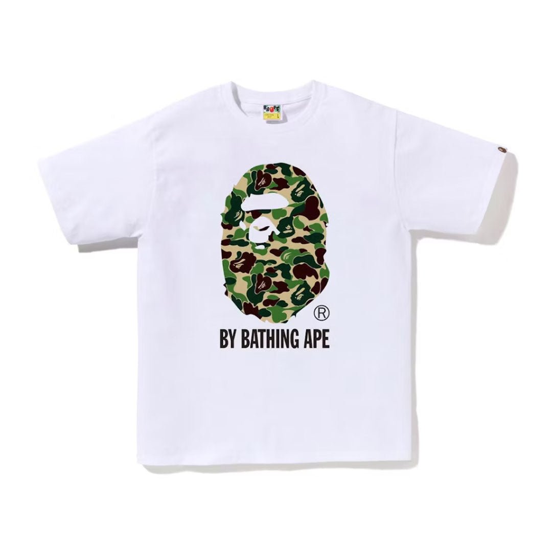 BAPE ABC Camo By Bathing Ape Tee White/Green by Bape - NWAHype 1 for streetwear T-Shirts in USA