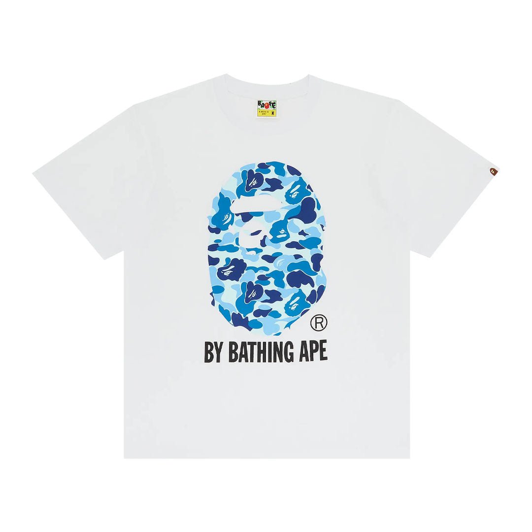 BAPE ABC Camo By Bathing Tee 'White/Blue' by Bape - NWAHype No.1 for streetwear T-Shirts in USA