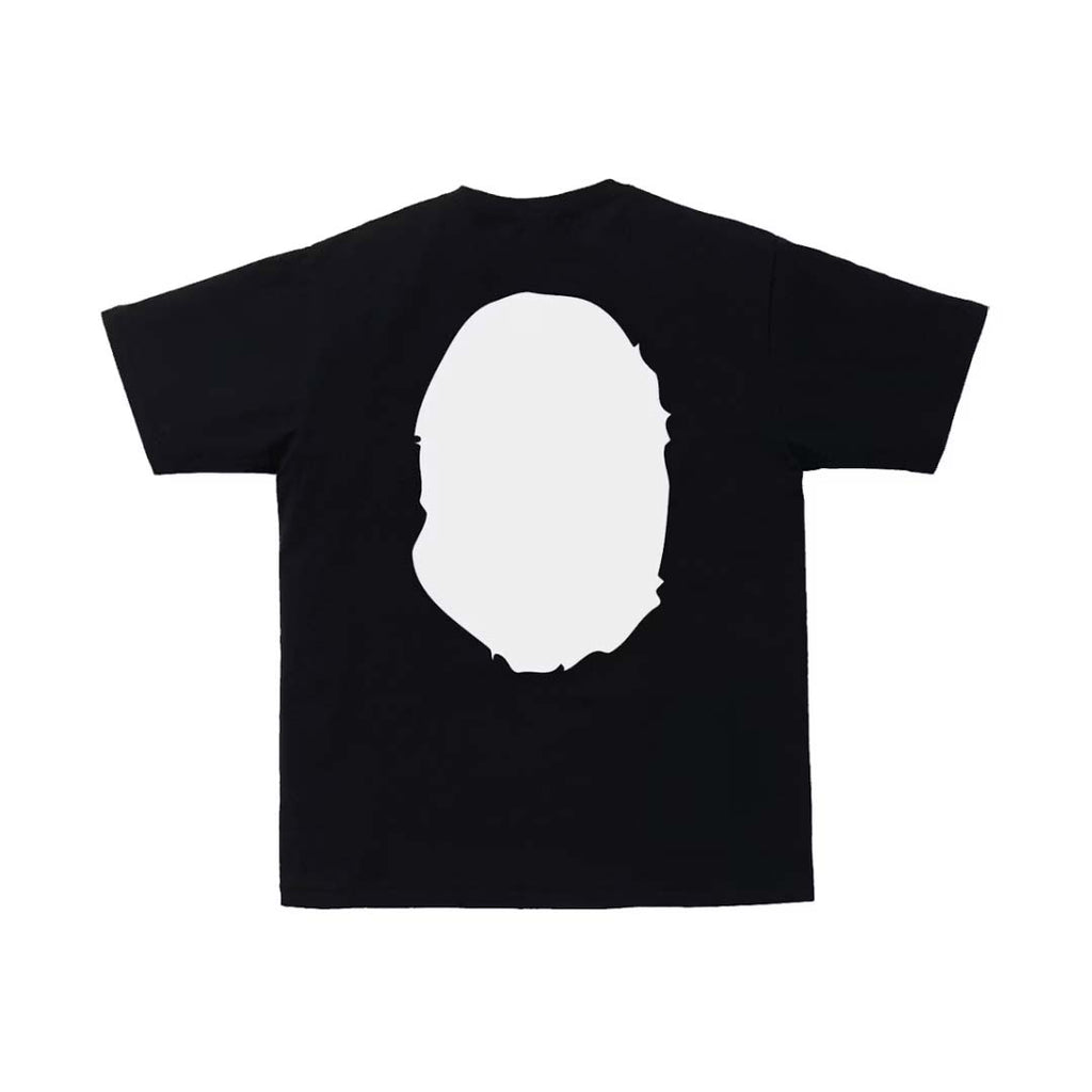 BAPE Bicolor Big Ape Head Tee Black by Bape - NWAHype No.1 for streetwear T-Shirts in USA