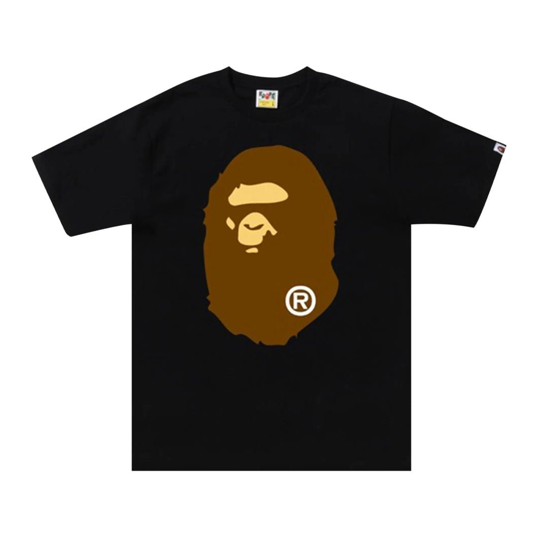 BAPE Big Ape Head Tee Black/Brown by Bape - NWAHype 1 for streetwear T-Shirts in USA