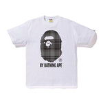 BAPE Check By Bathing Ape Tee White/Black by Bape - NWAHype 1 for streetwear T-Shirts in USA