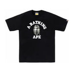 BAPE Check College Tee Black by Bape - NWAHype 1 for streetwear T-Shirts in USA