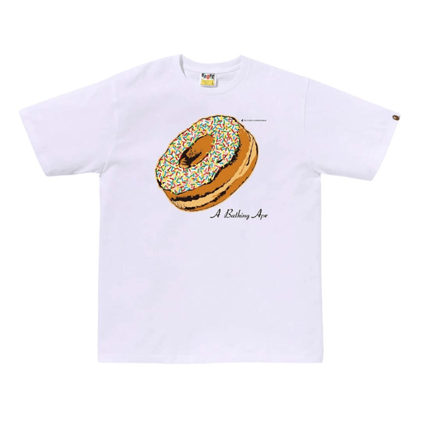 Bape Classic Donut White Tee by Bape - NWAHYPE No.1 for streetwear T-Shirts in USA