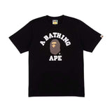 BAPE College Tee Black by Bape - NWAHype No.1 for streetwear T-Shirts in USA