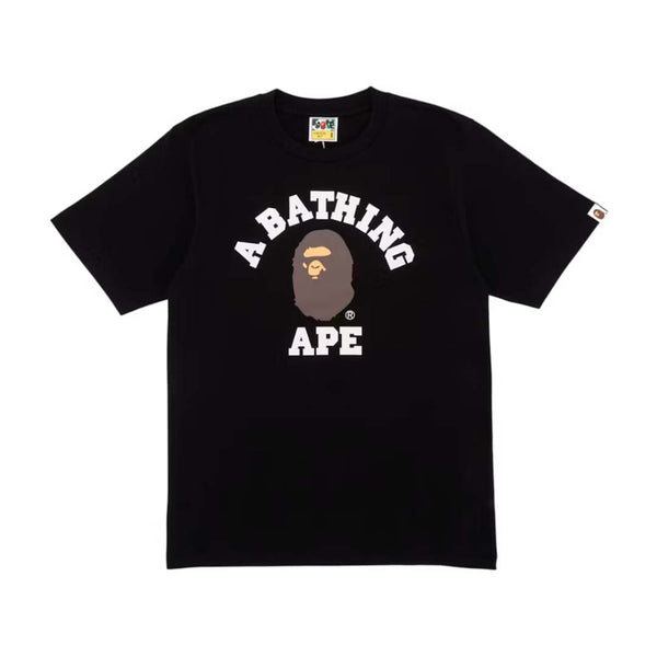 BAPE College Tee Black by Bape - NWAHype No.1 for streetwear T-Shirts in USA