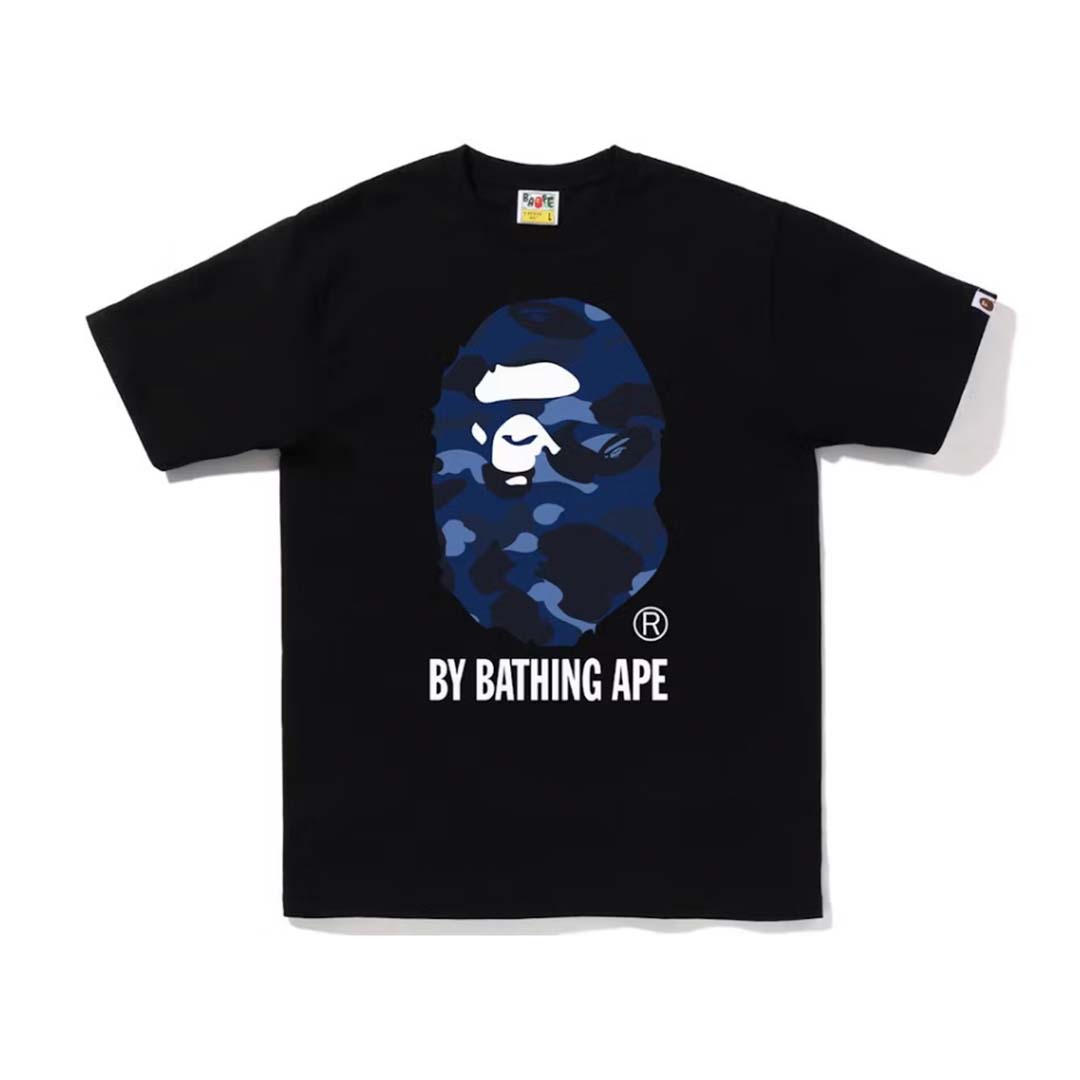 BAPE Color Camo By Bathing Ape Tee Black Navy by Bape - NWAHype No.1 for streetwear T-Shirts in USA