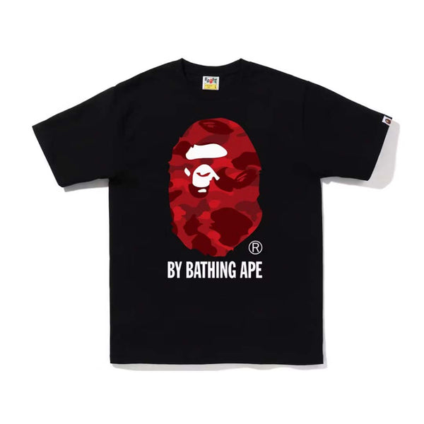 BAPE Color Camo By Bathing Ape Tee Black Red by Bape - NWAHype No.1 for streetwear T-Shirts in USA