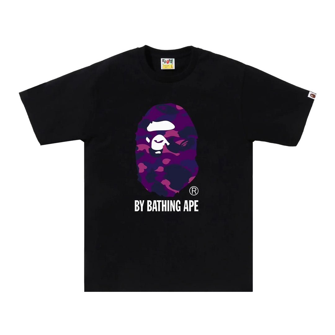 BAPE Color Camo By Bathing Ape Tee 'Black/Purple' by Bape - NWAHype No.1 for streetwear T-Shirts in USA