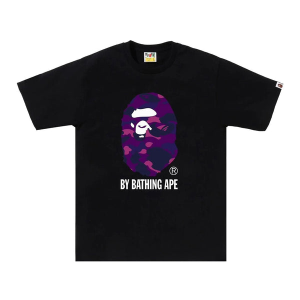 BAPE Color Camo By Bathing Ape Tee 'Black/Purple' by Bape - NWAHype No.1 for streetwear T-Shirts in USA