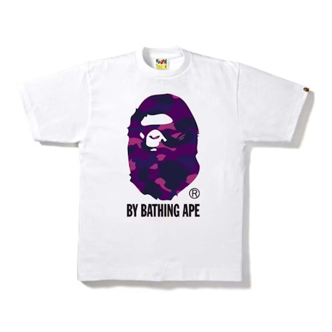 BAPE Color Camo By Bathing Tee White/Purple by Bape - NWAHype No.1 for streetwear T-Shirts in USA