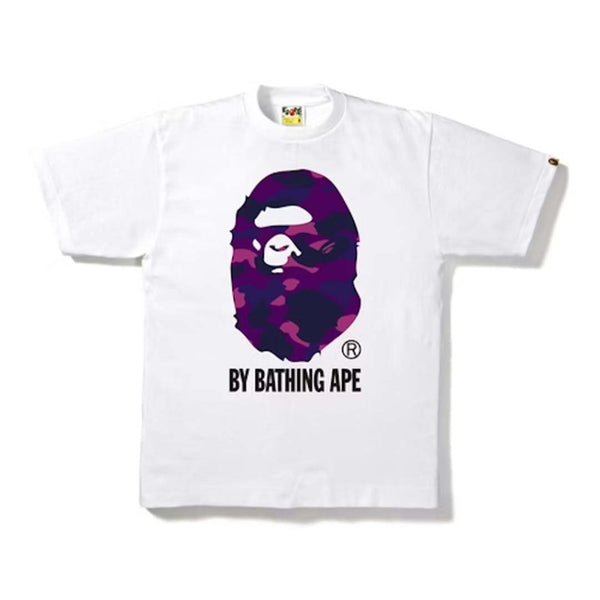 BAPE Color Camo By Bathing Tee White/Purple by Bape - NWAHype No.1 for streetwear T-Shirts in USA