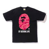 BAPE Fire Camo By Bathing Tee Black Red by Bape - NWAHype 1 for streetwear T-Shirts in USA