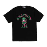 BAPE Graffiti Pattern College Tee Black by Bape - NWAHype 1 for streetwear T-Shirts in USA
