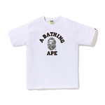 BAPE Honeycomb Camo College Tee White by Bape - NWAHype 1 for streetwear T-Shirts in USA