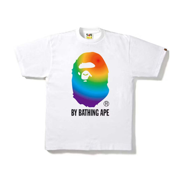 BAPE Rainbow by Bathing Ape Tee White by Bape - NWAHYPE No.1 for streetwear T-Shirts in USA