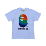 BAPE Rainbow by Bathing Ape Tee White by Bape - NWAHype 1 for streetwear T-Shirts in USA