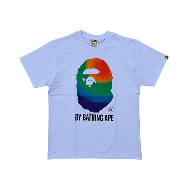 BAPE Rainbow by Bathing Ape Tee White by Bape - NWAHype 1 for streetwear T-Shirts in USA