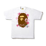 BAPE Sakura Harajuku Floral Tee White by Bape - NWAHype 1 for streetwear T-Shirts in USA