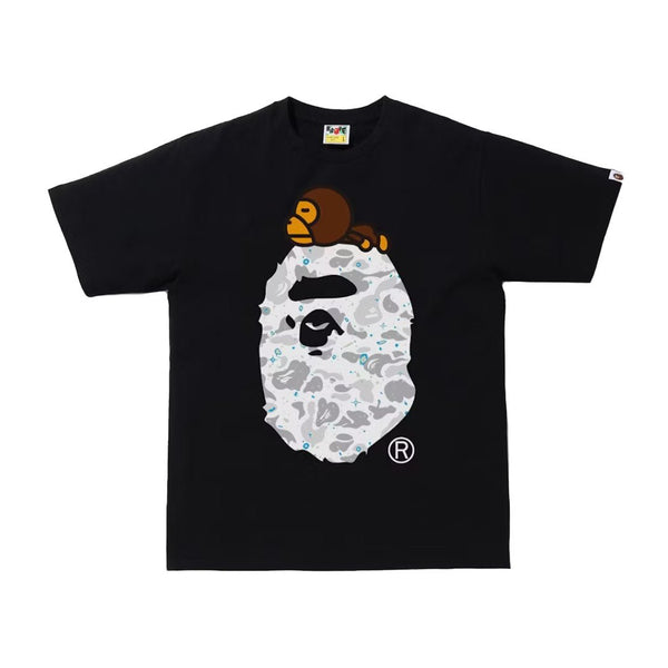 BAPE Space Camo Milo On Big Ape Tee (FW21) by Bape - NWAHYPE No.1 for streetwear T-Shirts in USA