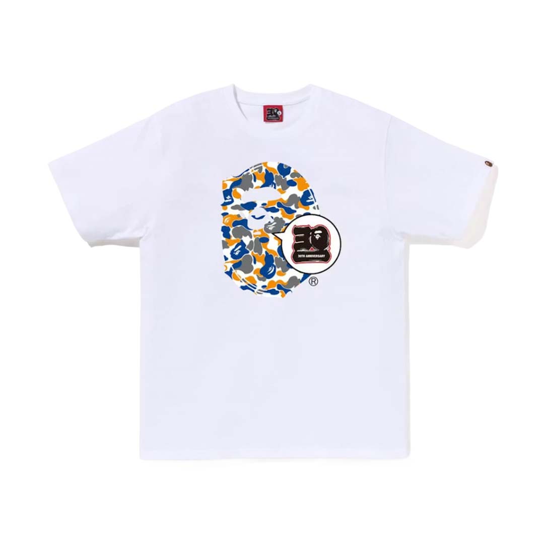 BAPE Store Maebashi 30th Anniversary Ape Head Tee by Bape - NWAHype 1 for streetwear T-Shirts in USA