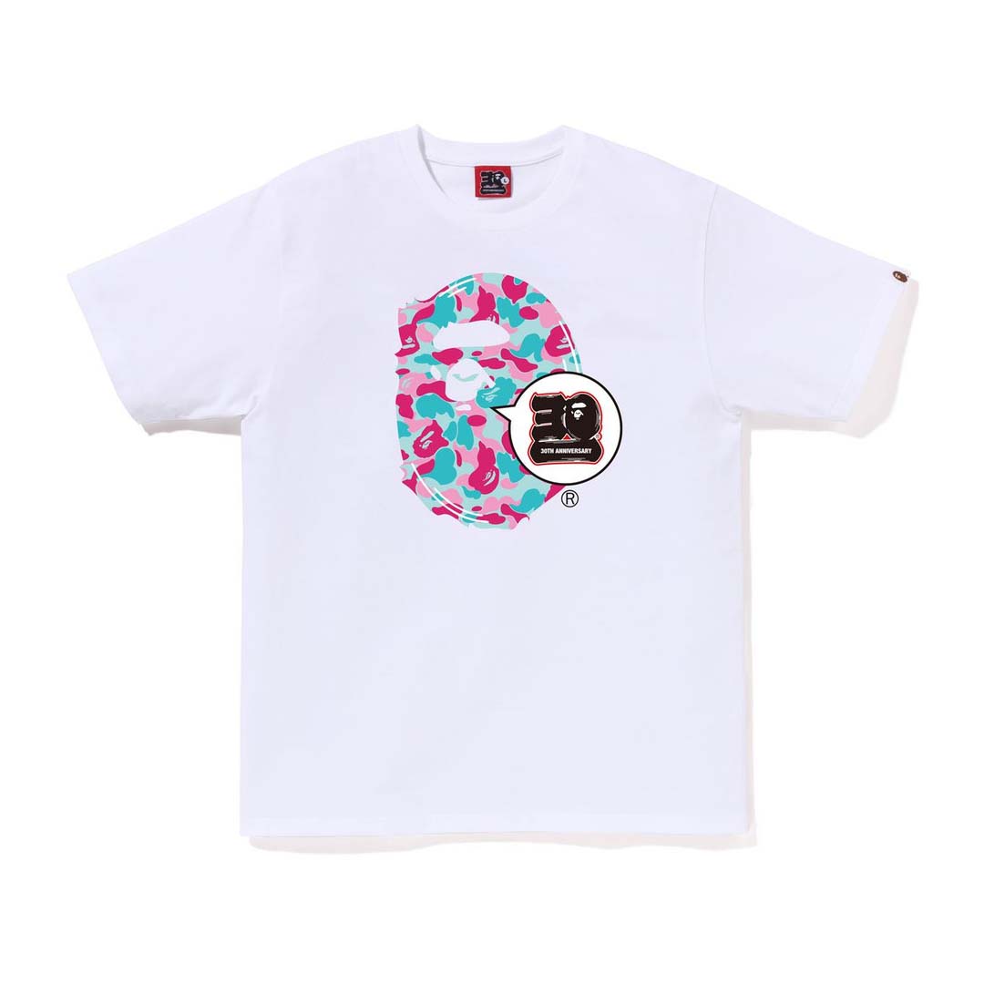 BAPE Store Miami 30th Anniversary Ape Head Tee by Bape - NWAHype 1 for streetwear T-Shirts in USA
