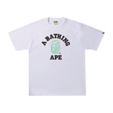 BAPE Text Code Camo College Tee White by Bape - NWAHype 1 for streetwear T-Shirts in USA