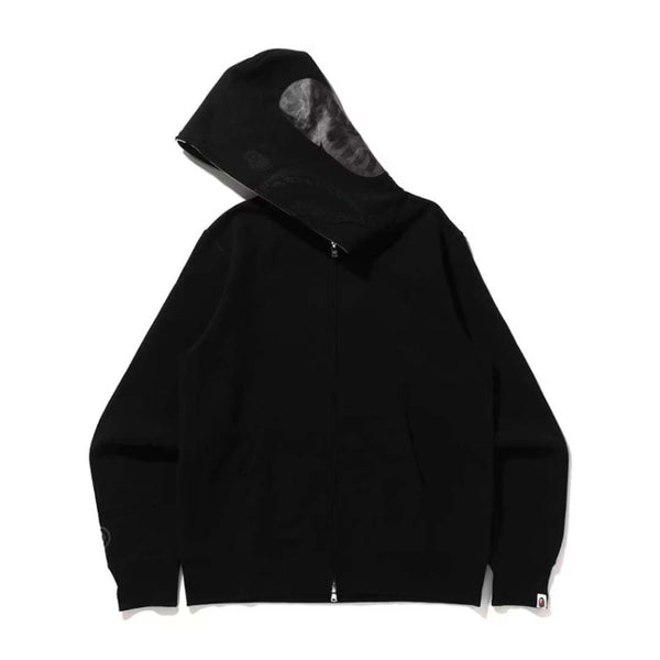 Bape Triple Black Shark Zip Up Hoodie by Bape - NWAHYPE No.1 for streetwear Hoodies in USA