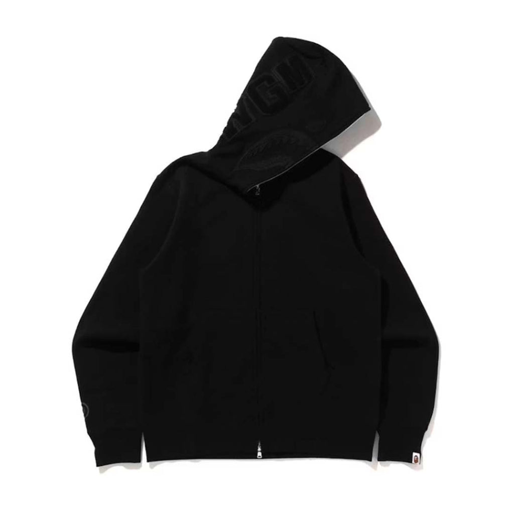 Bape Triple Black Shark Zip Up Hoodie by Bape - NWAHYPE No.1 for streetwear Hoodies in USA