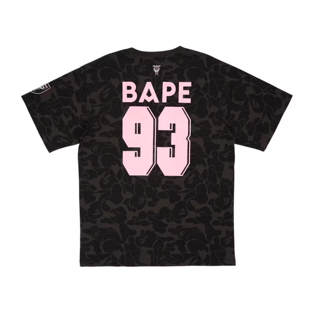 BAPE x Inter Miami CF Camo Tee Black by Bape - NWAHype 1 for streetwear T-Shirts in USA