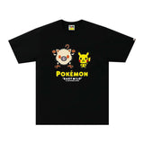 BAPE x Pokemon Tee 2 'Black' by Bape - NWAHype 1 for streetwear T-Shirts in USA
