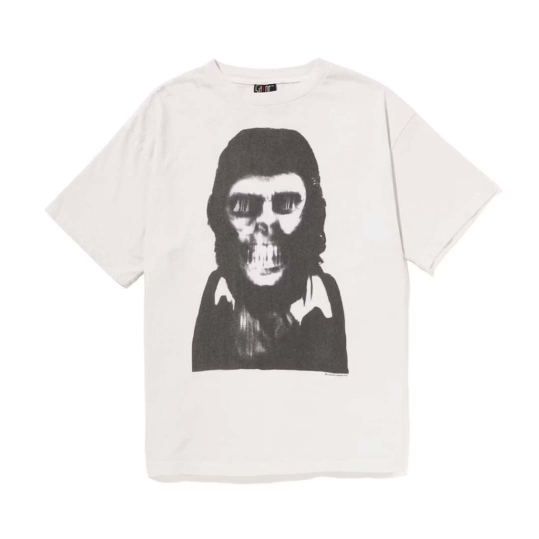 BAPE x Saint Mxxxxxx Skull Tee Vintage White by Bape - NWAHype No.1 for streetwear T-Shirts in USA