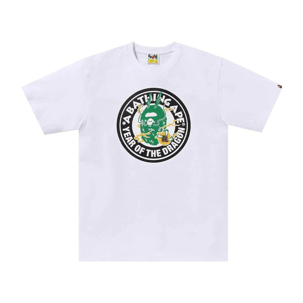 BAPE Year Of The Dragon Tee 'White' by Bape - NWAHype 1 for streetwear T-Shirts in USA