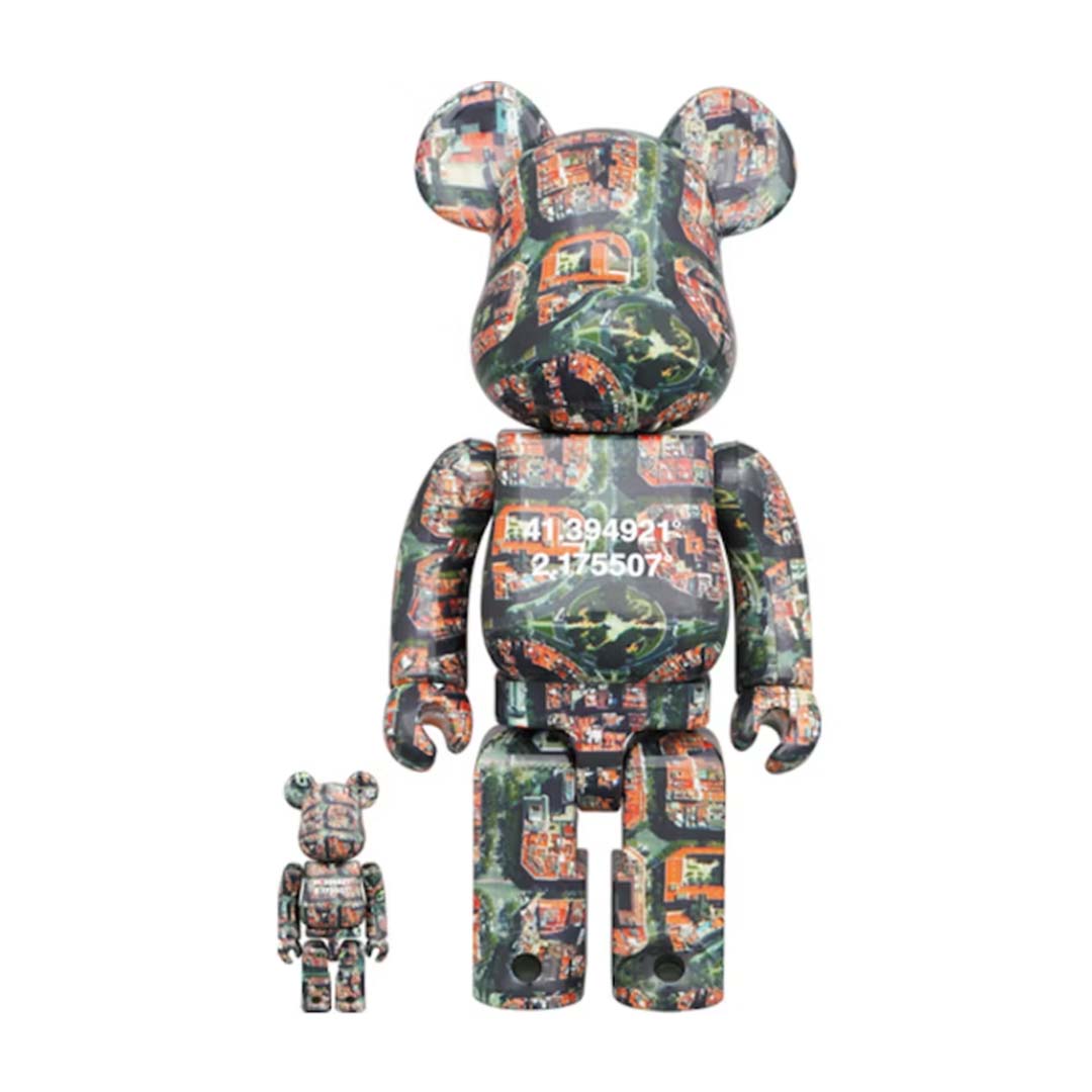 Bearbrick Benjamin Grant (Overview) Barcelona 100% & 400% Set by Bearbrick - NWAHype No.1 for streetwear Accessories in USA