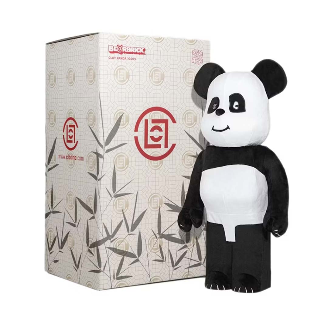 Bearbrick x CLOT Panda 1000% by Bearbrick - NWAHype No.1 for streetwear Accessories in USA