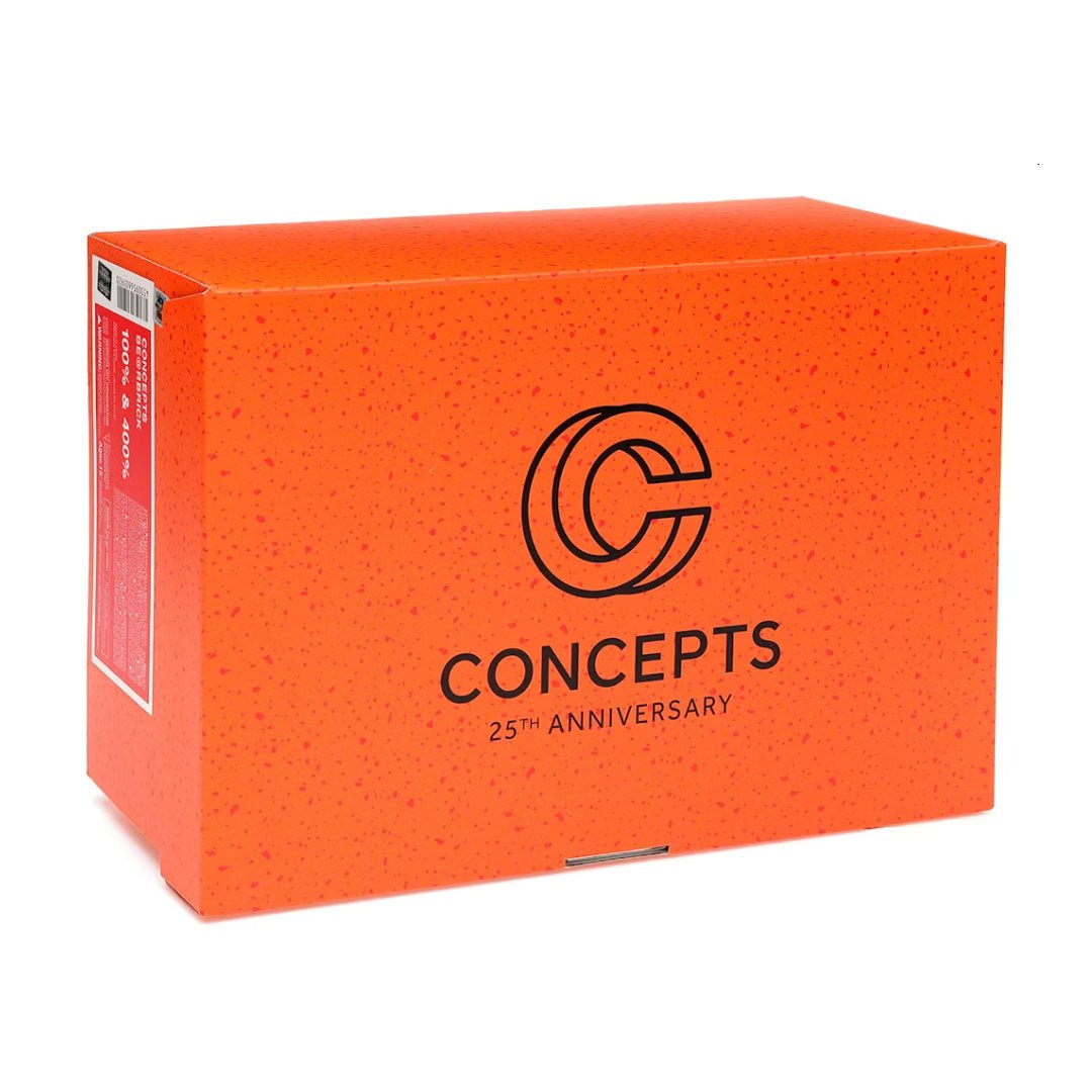Bearbrick x Concepts Orange Lobster 100% & 400% Set by Bearbrick - NWAHype No.1 for streetwear Accessories in USA