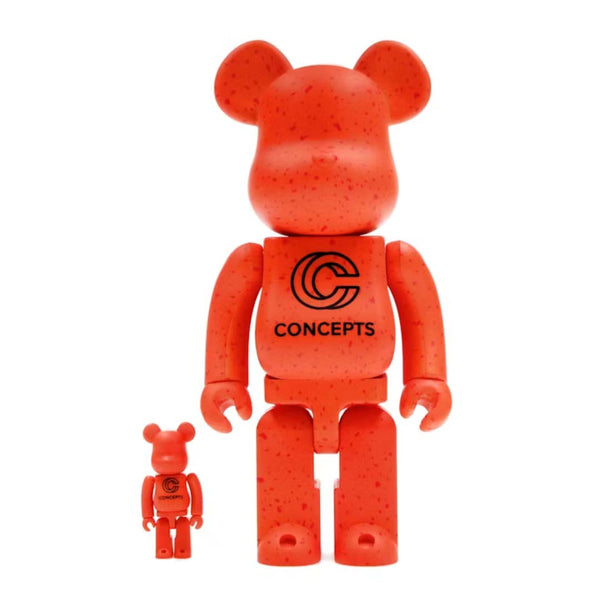 Bearbrick x Concepts Orange Lobster 100% & 400% Set by Bearbrick - NWAHype No.1 for streetwear Accessories in USA